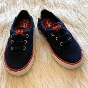 SPERRY striper II. Jr canvas shoes